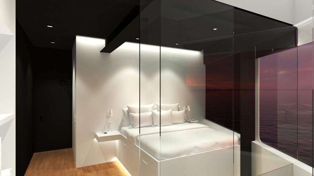 Oceandiva VIP cabin bedroom