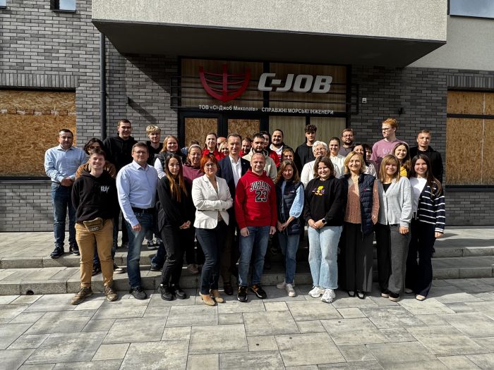 C-Job Nikolayev celebrates its eighth birthday in Nikolaev